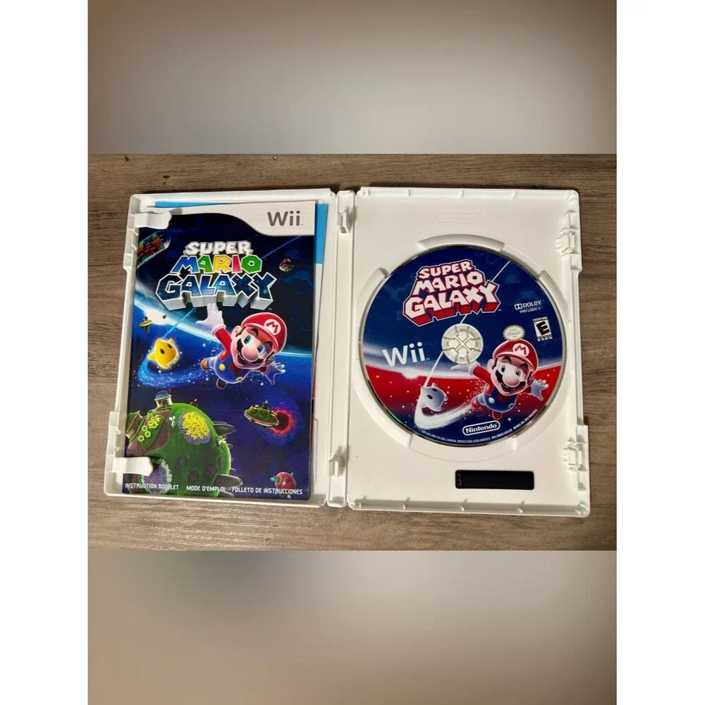 Super Mario Galaxy (Nintendo Wii, 2007) CIB
